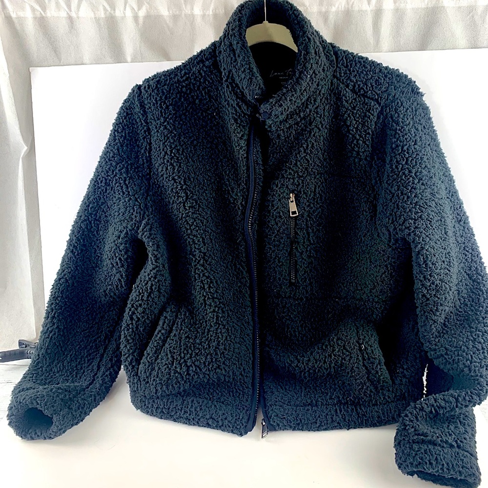 Black teddy jacket